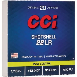 CCI Shotshell 22LR Ammo 31 Grain Lead Shot - Colored Glock Switches | Glock Switch Store