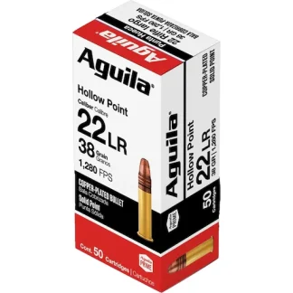 Aguila Super Extra High Velocity 22LR Ammo 38 Grain Plated Hollow Point - Colored Glock Switches | Glock Switch Store