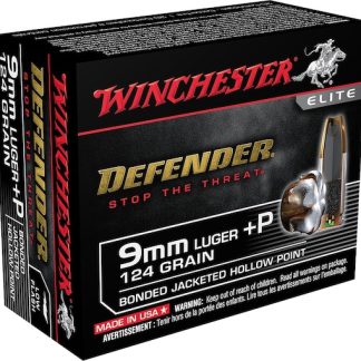 Winchester Defender 9mm Luger +P Ammo 124 Grain Winchester PDX1 Bonded Jacketed Hollow Point 200 rounds - Colored Glock Switches | Glock Switch Store