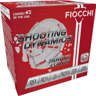 Fiocchi Shooting Dynamics 20 Gauge Ammo 250rounds - Colored Glock Switches | Glock Switch Store