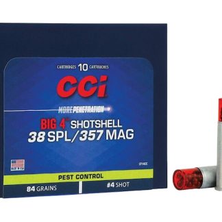 CCI Big 4 Shotshell 38 Special Ammo 84 Grain Lead Shot 200 rounds - Colored Glock Switches | Glock Switch Store