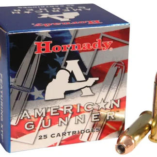Hornady American Gunner 357 Magnum Ammo 125 Grain Hornady XTP Jacketed Hollow Point Box of 500 For Sale